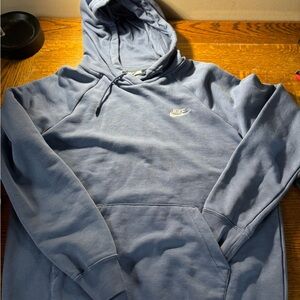 Nike Men's Slate Blue Hoodie, M